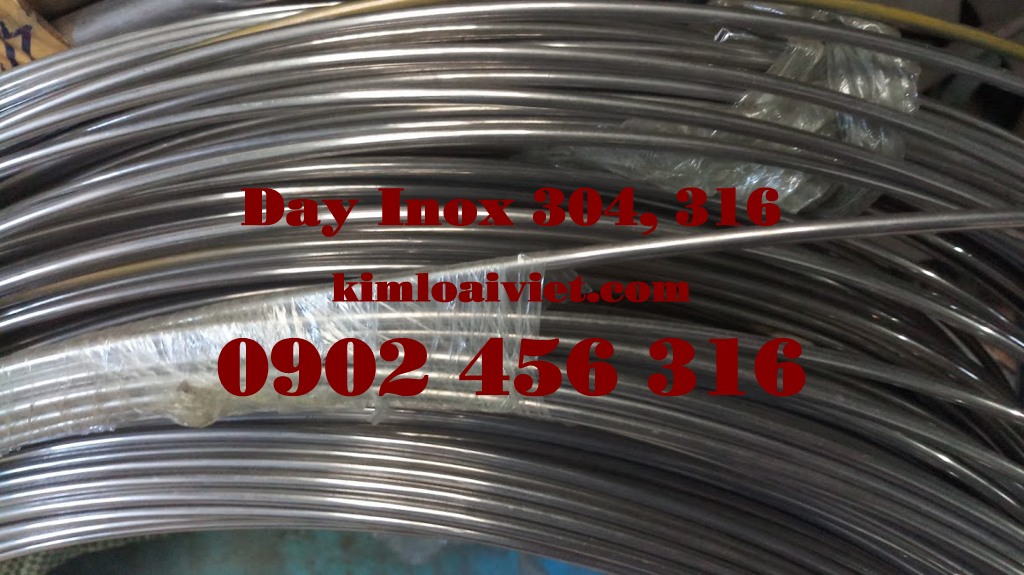 Dây Inox 304 phi 5mm 0902456316 - Kim Loại Việt - 0902 456 316