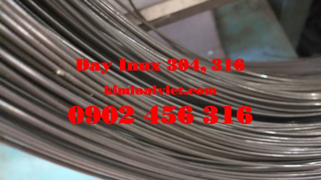 Dây Inox 304 phi 4mm 0902456316 - Kim Loại Việt - 0902 456 316