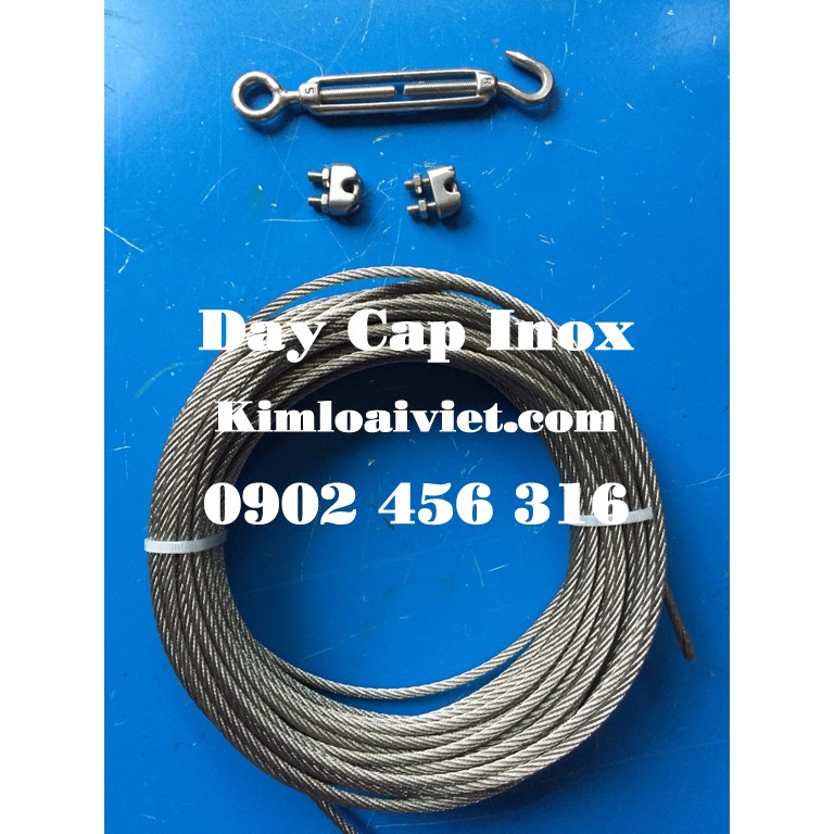 Dây cáp inox 316 phi 5mm