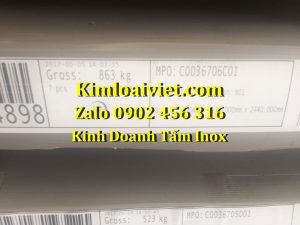 Inox 2083 Tấm 1.5mm